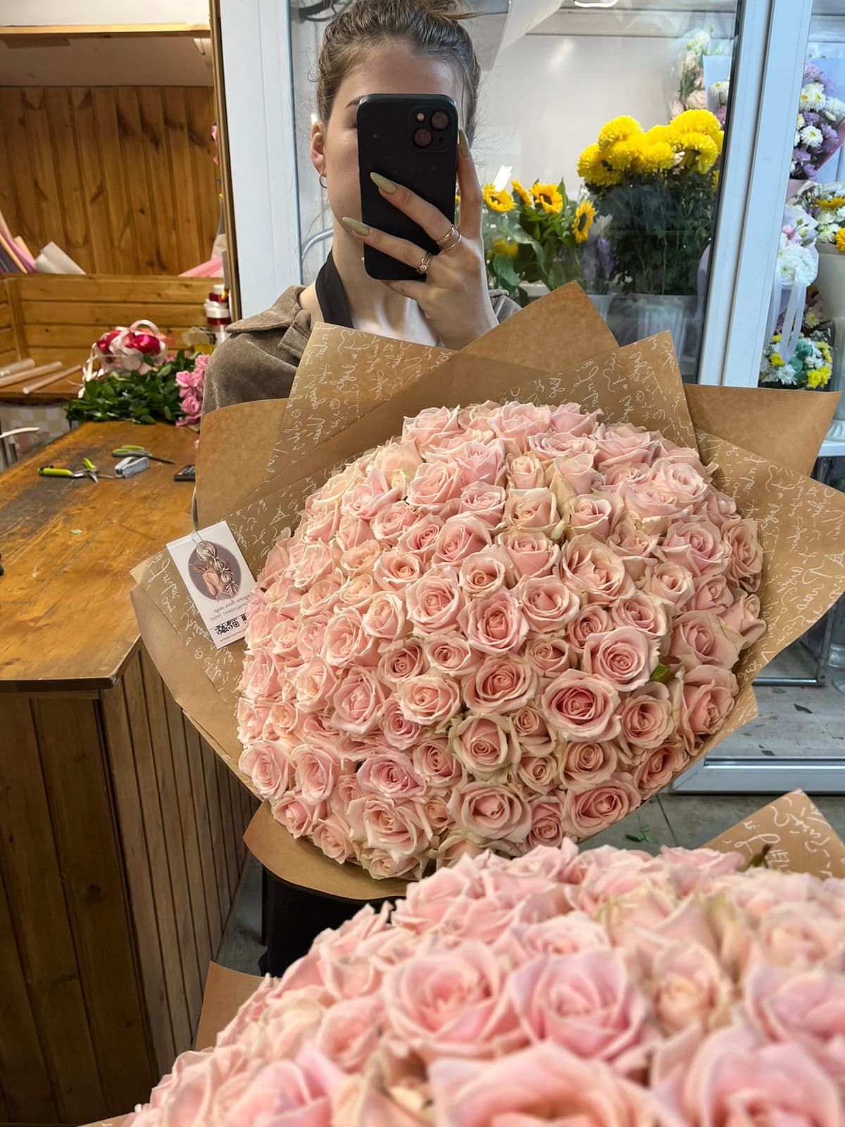 101 роза нежно розовая — фото 4 — купить в Краснодаре — фото 4