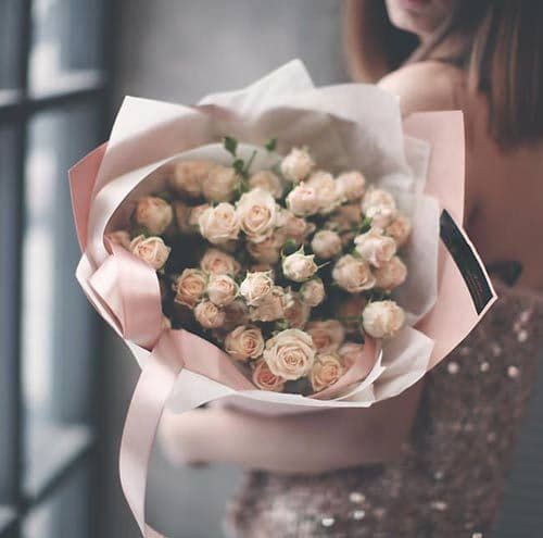 11 НЕЖНЫХ КУСТОВЫХ РОЗ — купить в Волгограде