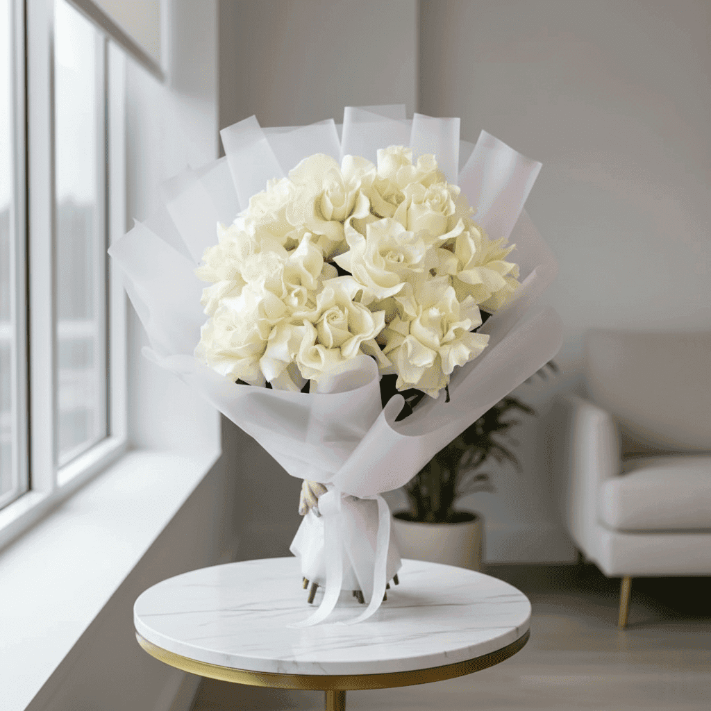 13 французских роз (цвет на выбор) — фото 2 — купить в Сочи — фото 2