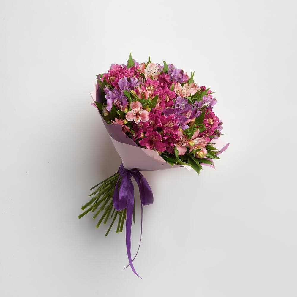 15 лиловых альстромерий — фото 4 — купить в Волгограде — фото 4