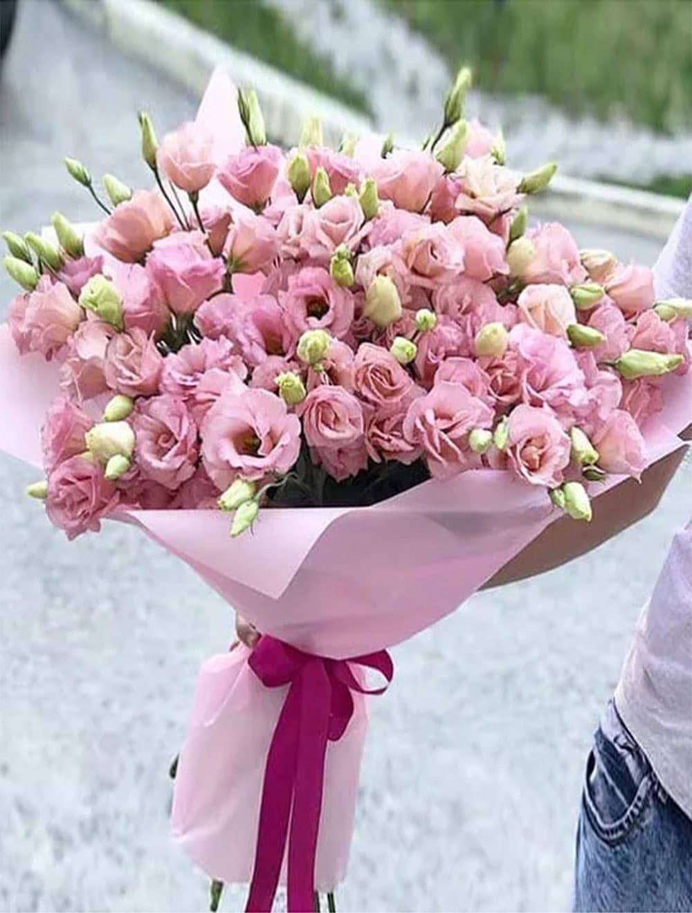 15 веток эустомы (цвет на выбор) — купить в Сочи