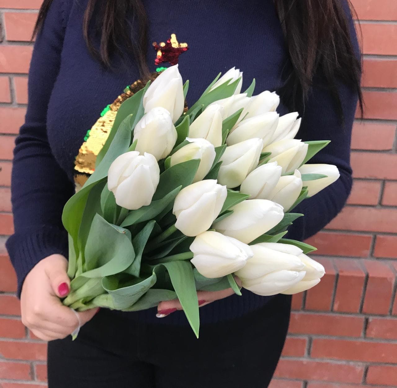 21 белый тюльпан — купить в Волгограде