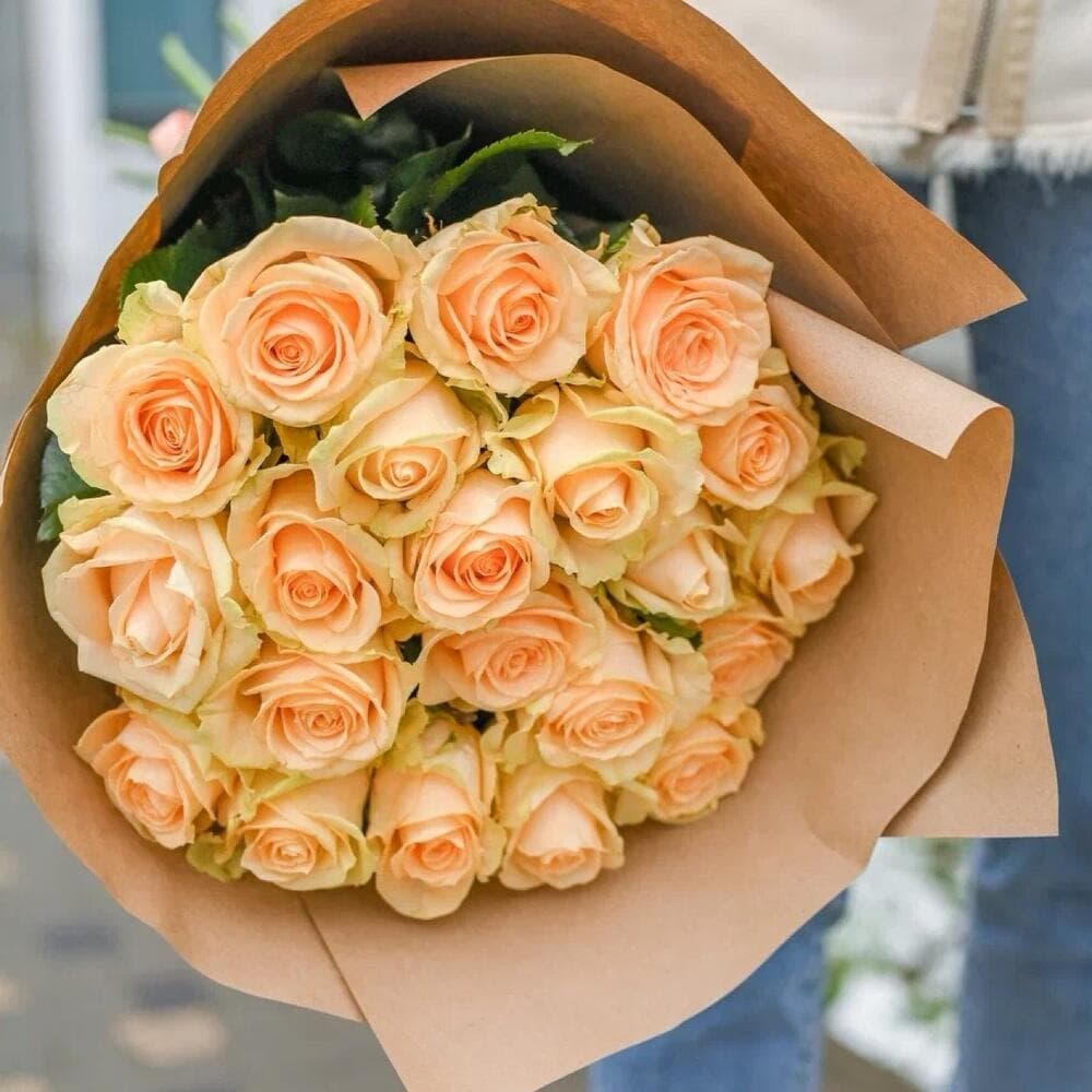 21 персиковая роза — фото 2 — купить в Краснодаре — фото 2