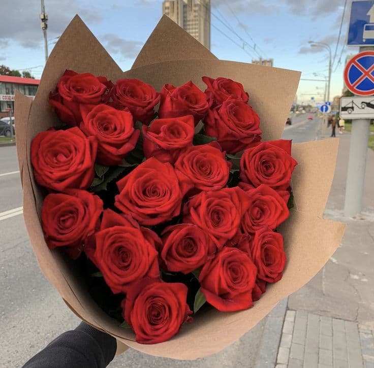 21 роза (цвет на выбор) — фото 3 — купить в Сочи — фото 3