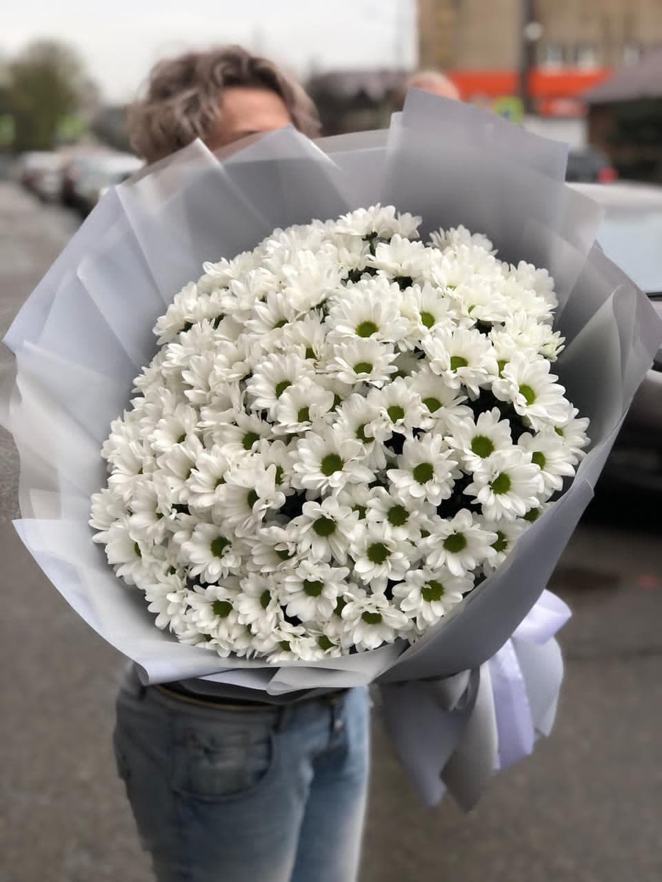 21 ветка хризантемы — купить в Краснодаре