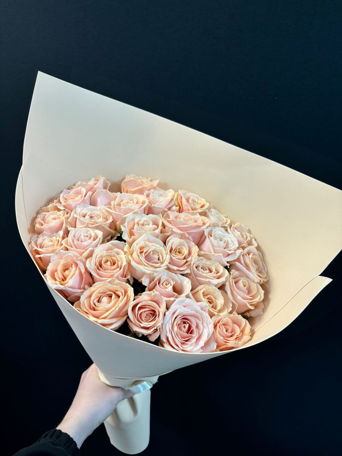 31 роза 40 см нежно розовая — купить в Краснодаре