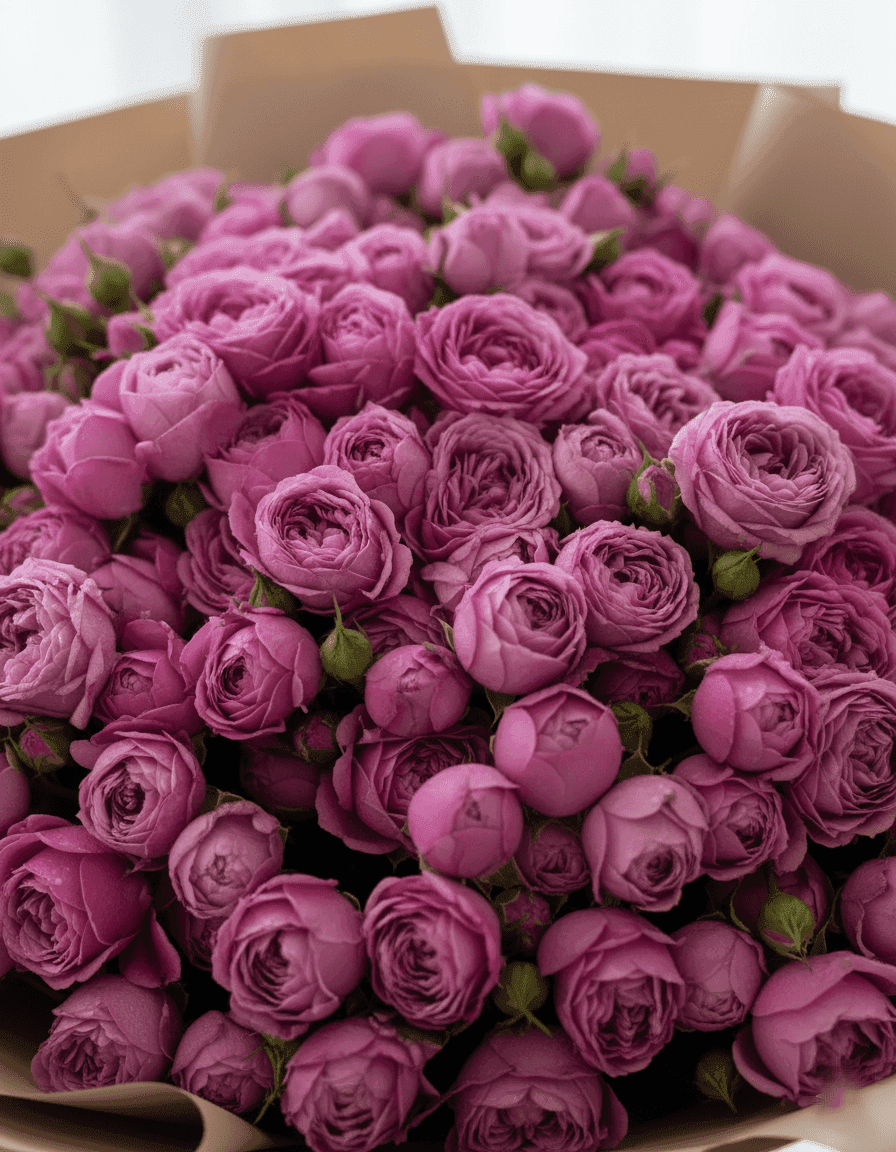 51 пионовидная роза Misty Babbles — фото 3 — купить в Сочи — фото 3