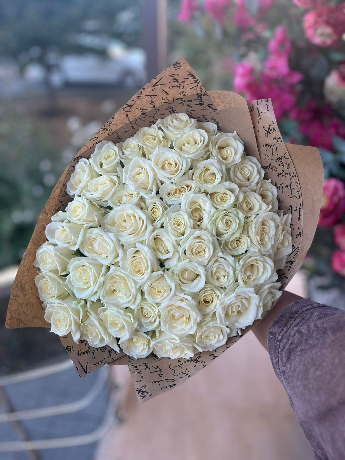 51 роза 40 см белая — фото 2 — купить в Краснодаре — фото 2