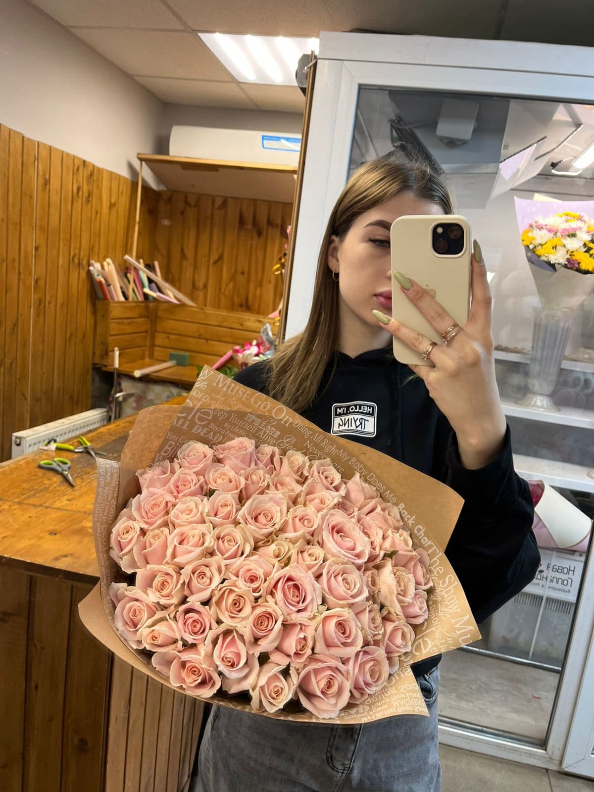 51 роза 40 см нежно розовая — фото 4 — купить в Краснодаре — фото 4