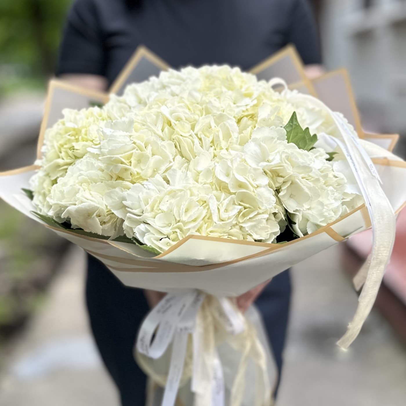 9 белых гортензий — фото 2 — купить в Сочи — фото 2