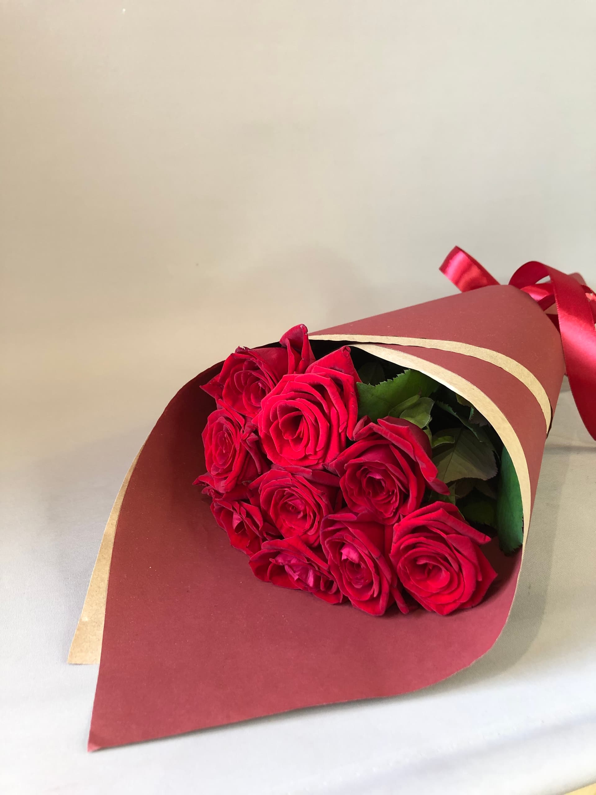 9 роз 40 см — фото 2 — купить в Волгограде — фото 2