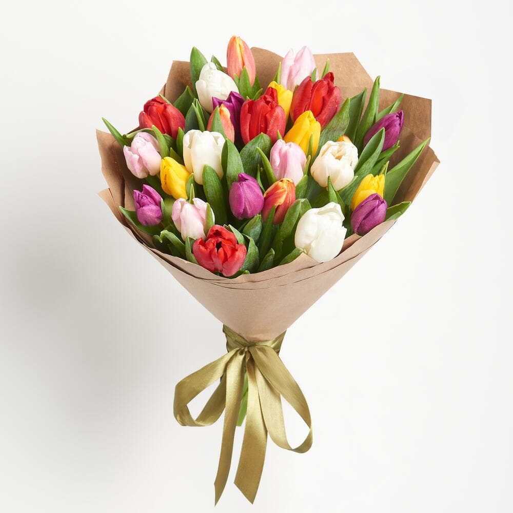 Микс из 25 тюльпанов — купить в Ростове-на-Дону — фото 2