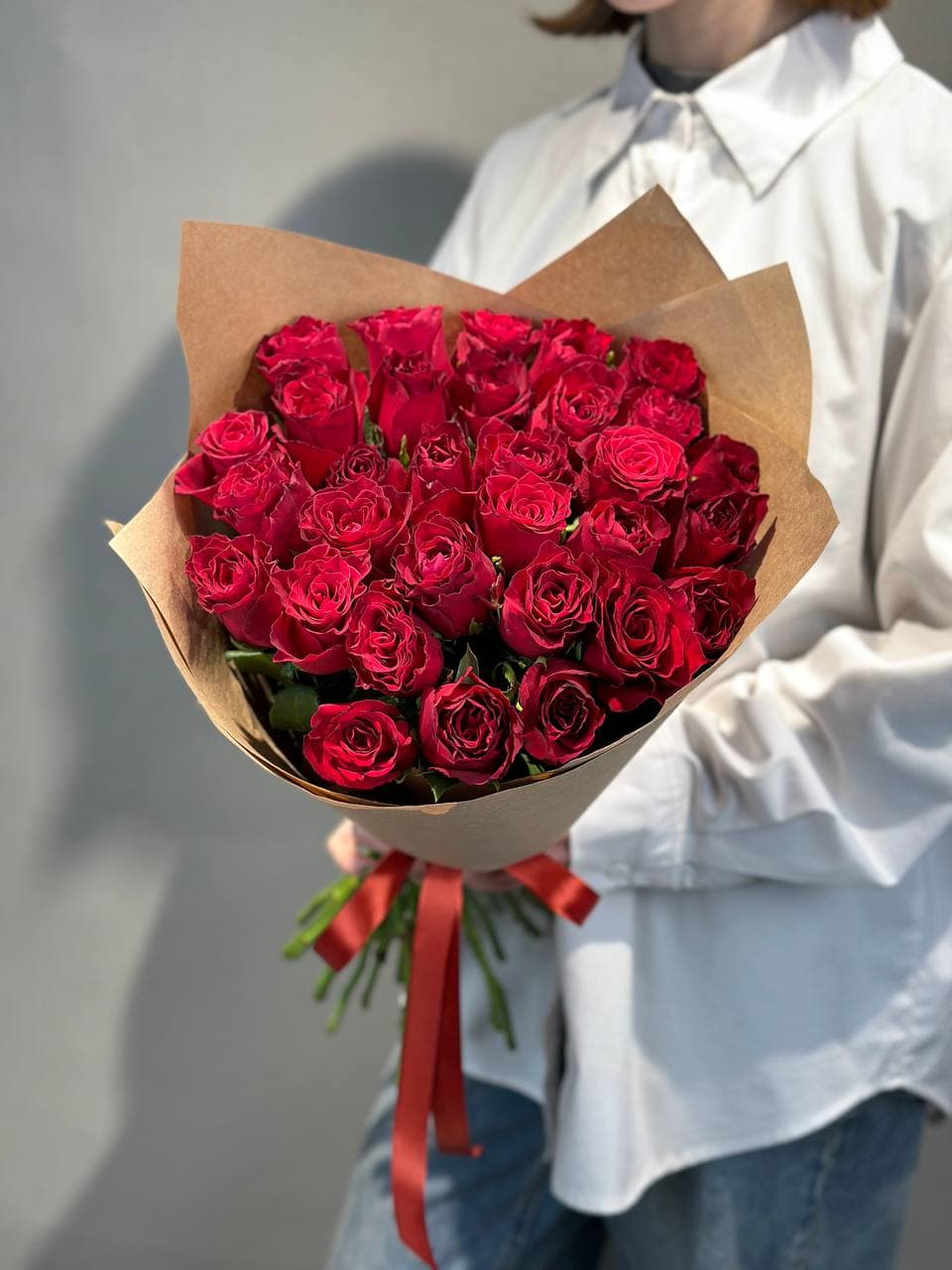 31 роза Кения PREMIUM — купить в Ростове-на-Дону