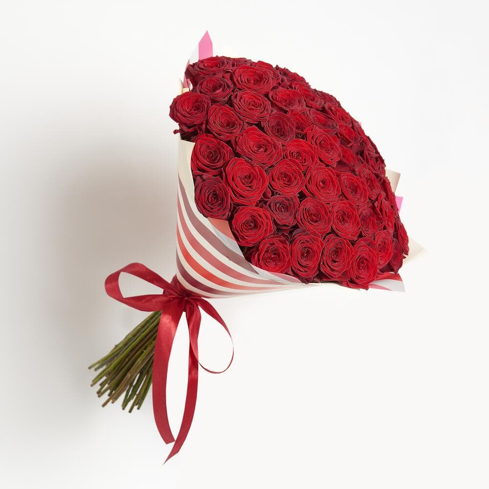 51 красная роза — купить в Ростове-на-Дону — фото 2