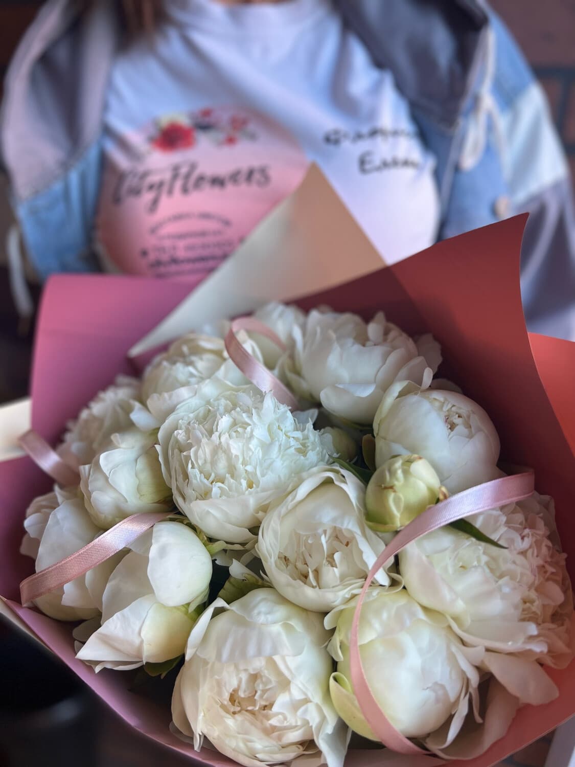 Букет "Белый комплимент"