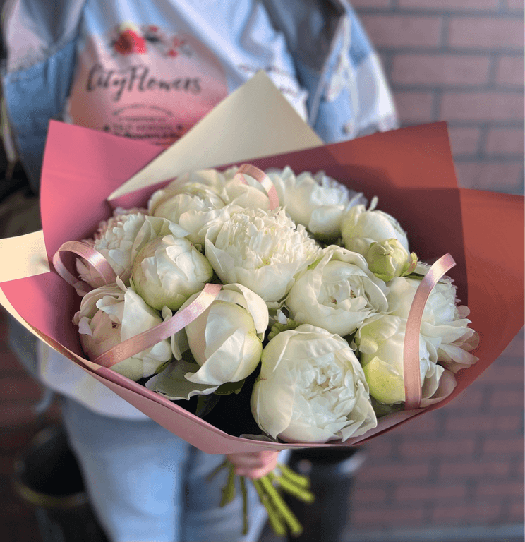 Букет "Белый комплимент" — купить в Ростове-на-Дону — фото 2