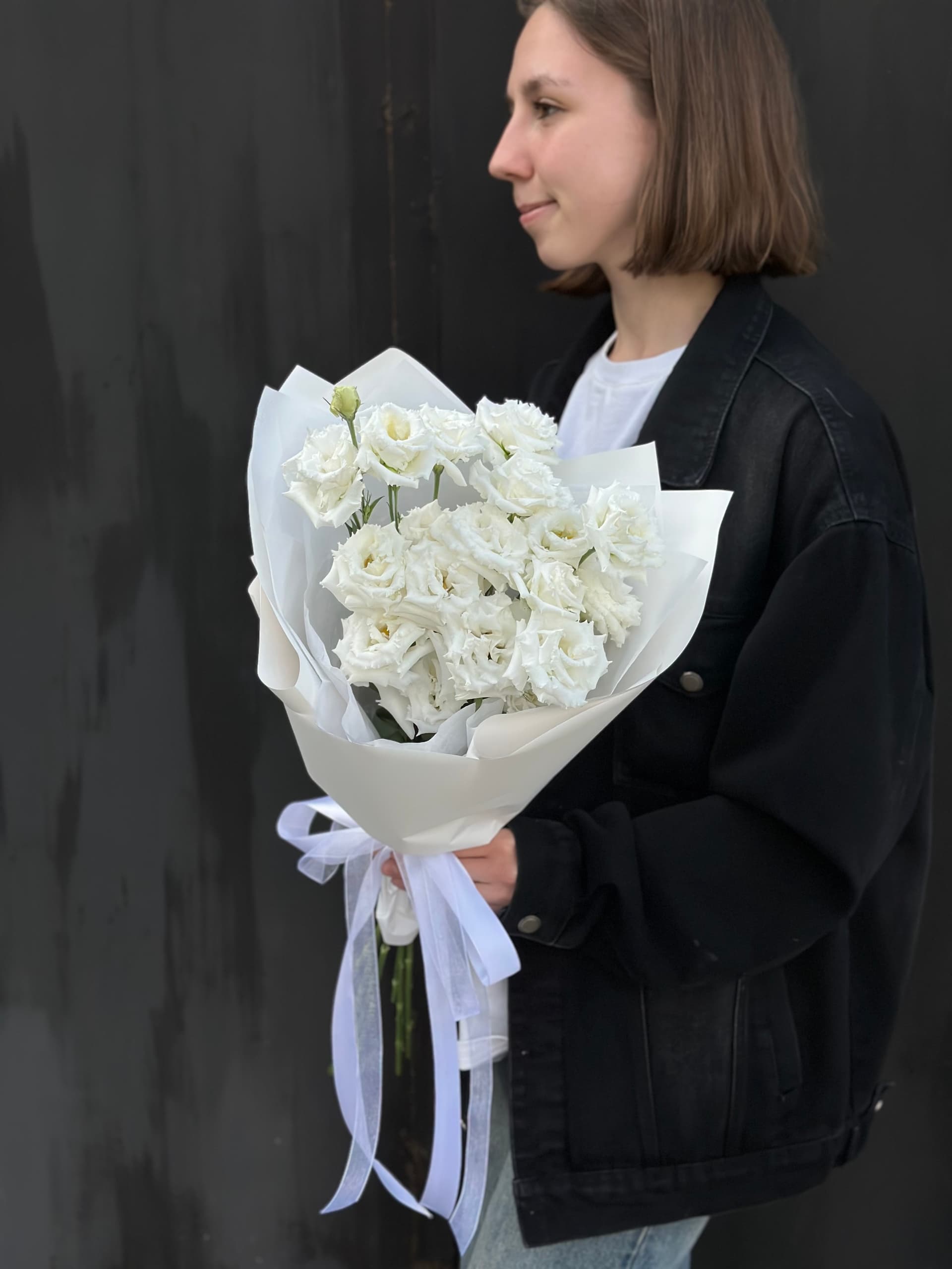 Букет эустомы (цвет на выбор) — купить в Ростове-на-Дону