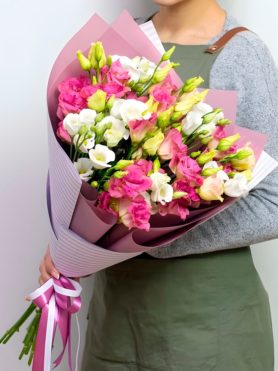 Букет из 11 эустом — купить в Краснодаре