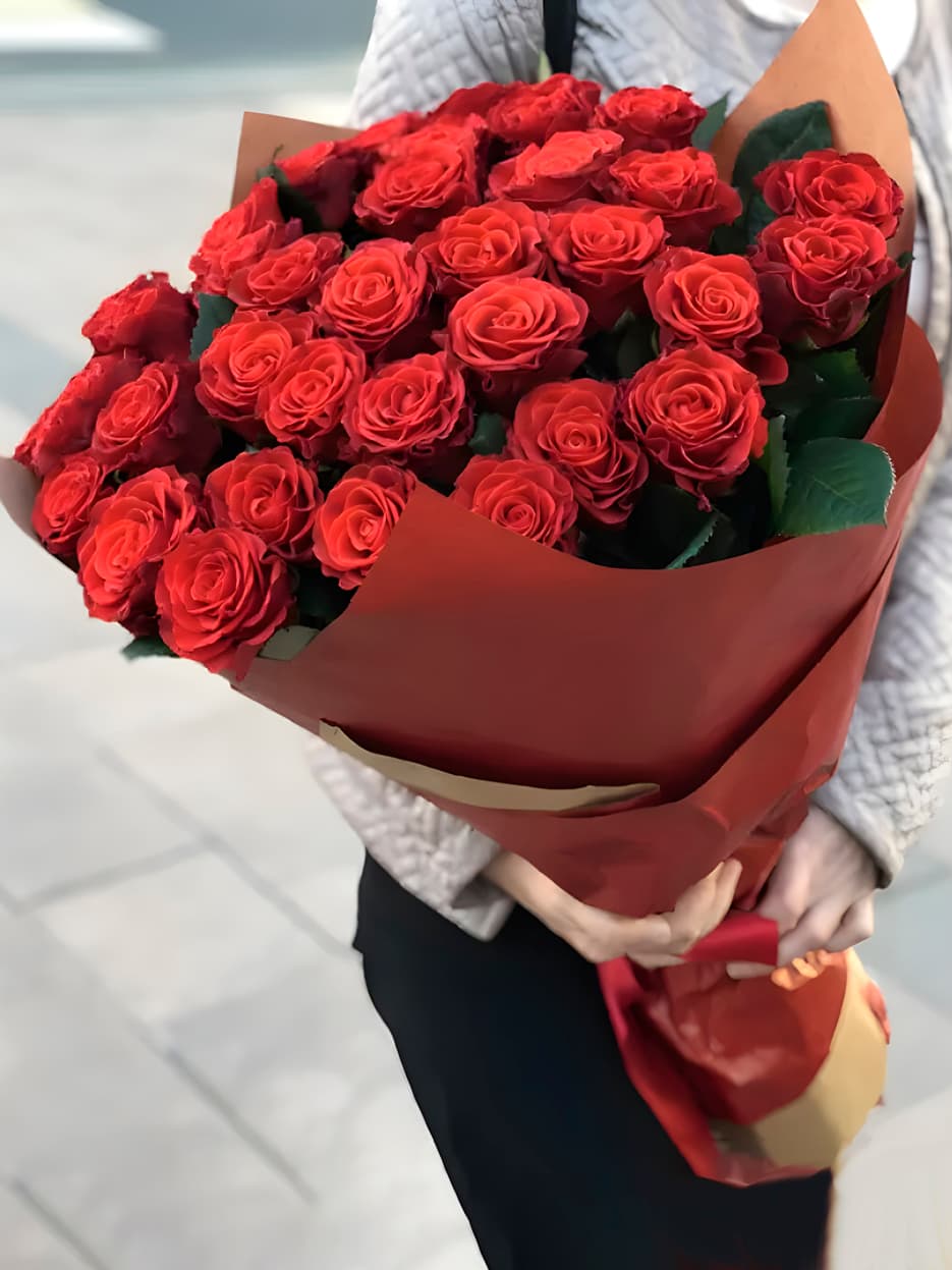 Букет из 31 розы "El Toro"