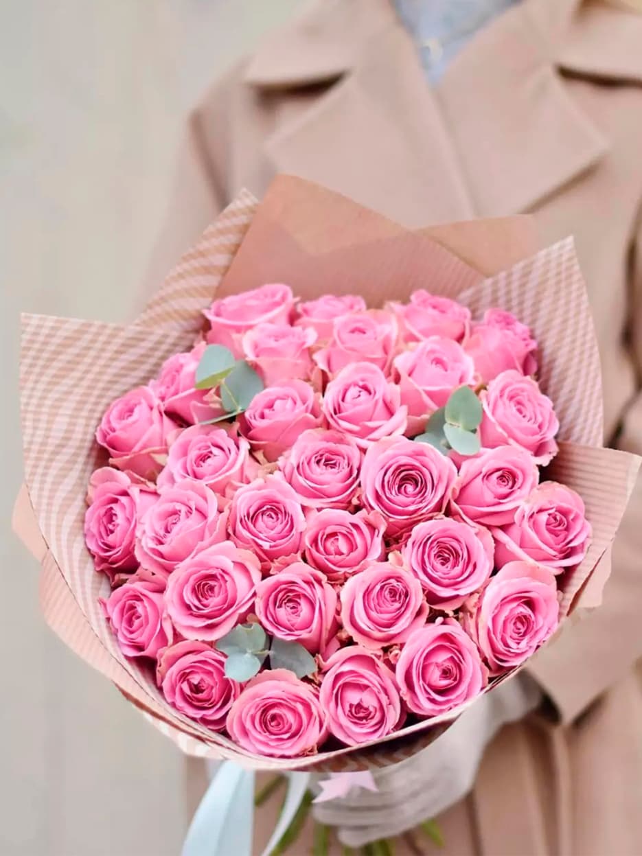 БУКЕТ ИЗ 31 РОЗЫ "PINKY" — купить в Волгограде