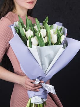 Букет из тюльпанов "Лилит"