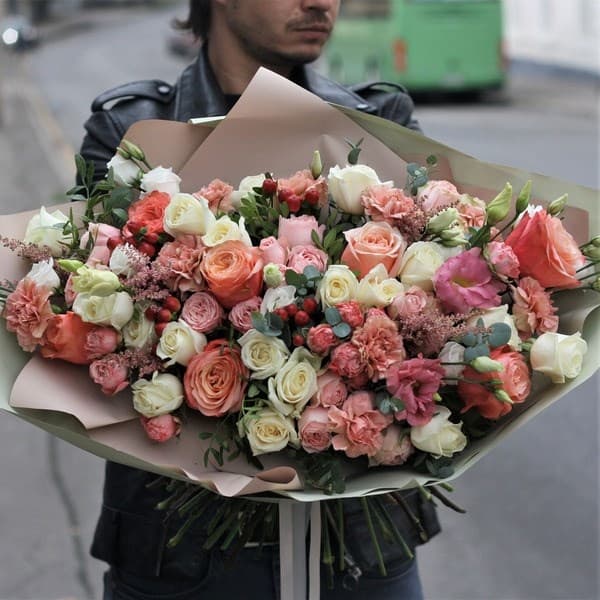 Букет "Карамельный латте" — купить в Краснодаре