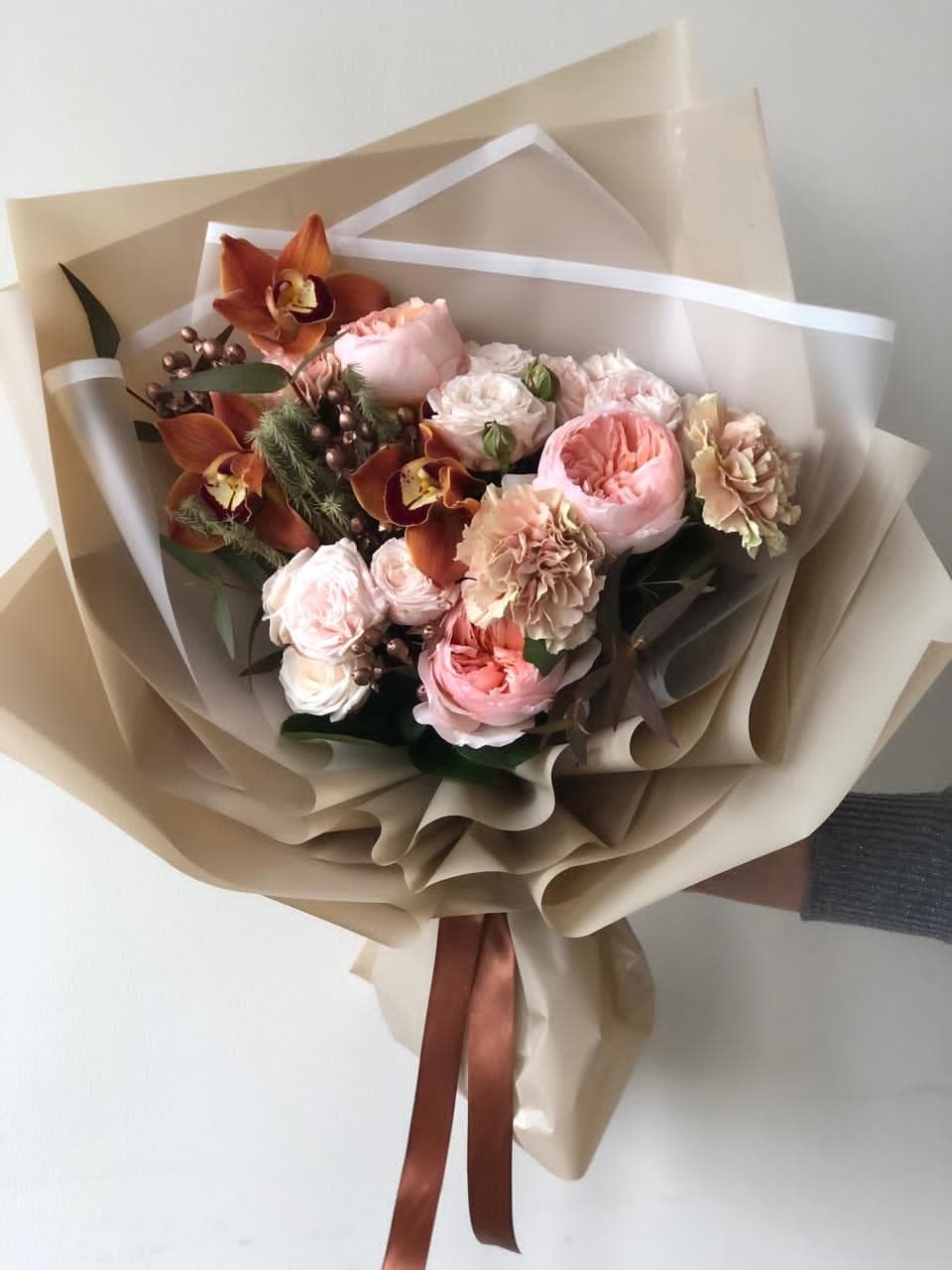 Букет "Кофе с молоком" — купить в Краснодаре