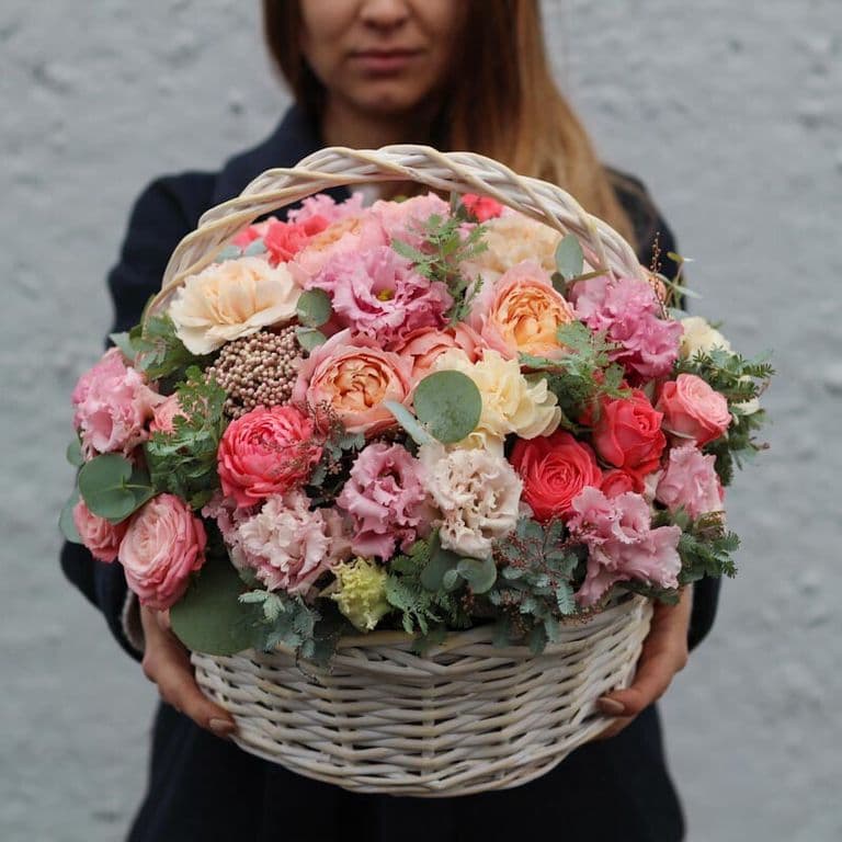 Букет "Корзина Летний эксклюзив"