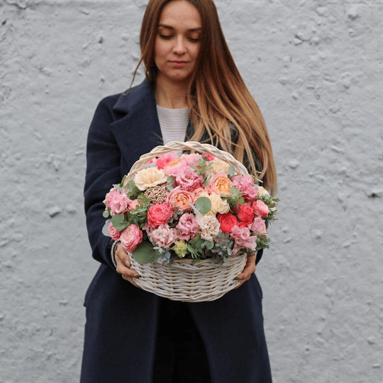 Букет "Корзина Летний эксклюзив" — фото 2 — купить в Волгограде — фото 2