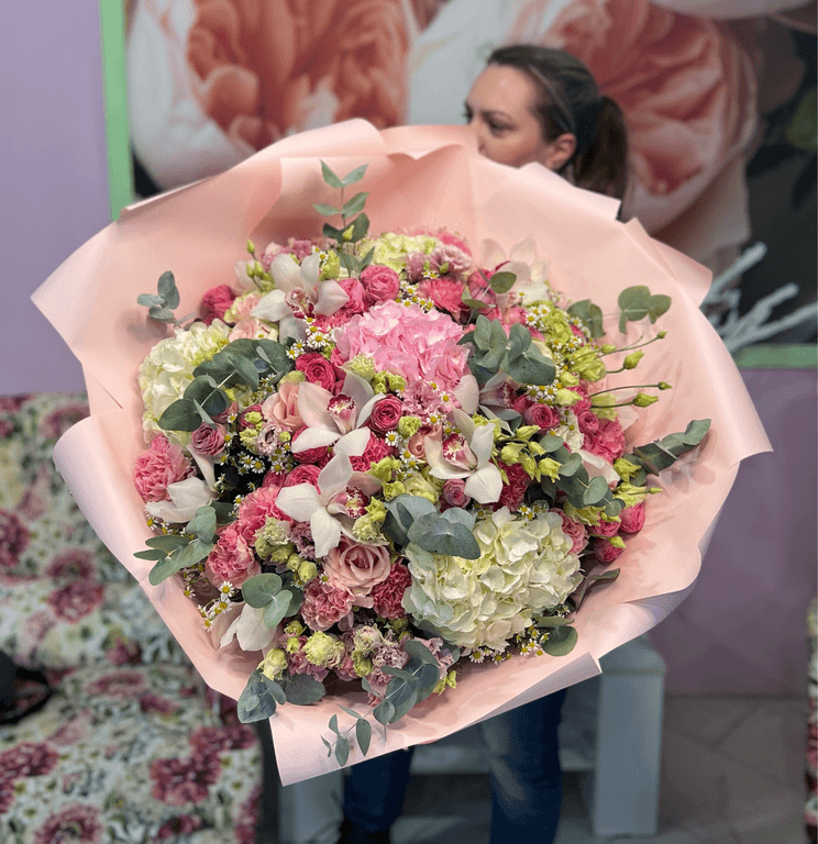 Букет "Летняя мозаика" — купить в Ростове-на-Дону — фото 2