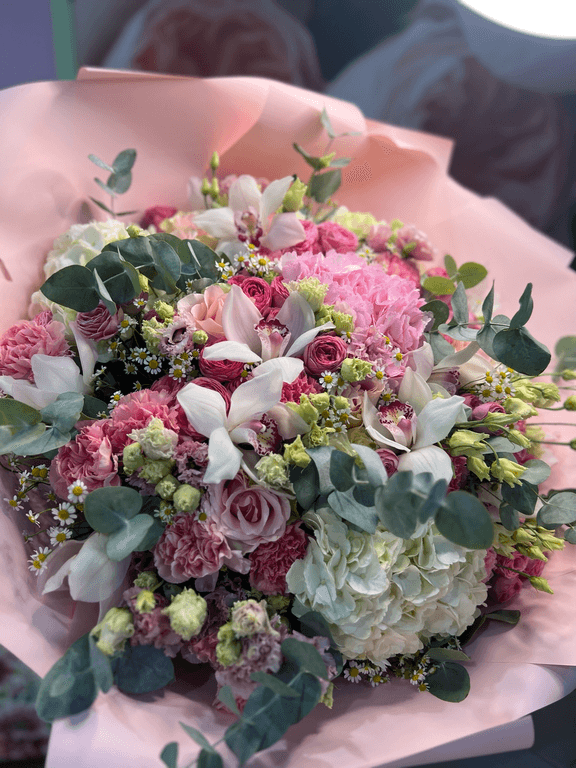 Букет "Летняя мозаика" — купить в Ростове-на-Дону — фото 3