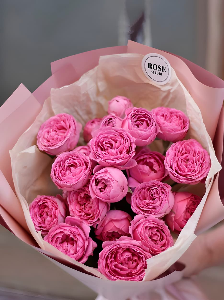 Букет "Misty Bubbles" — фото 1 — купить в Краснодаре