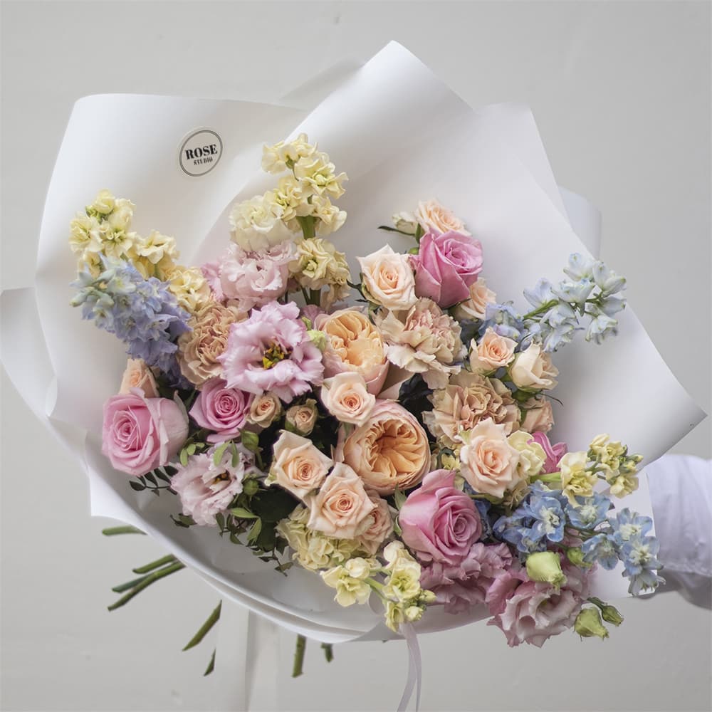 Букет "Нежная акварель" — фото 1 — купить в Волгограде