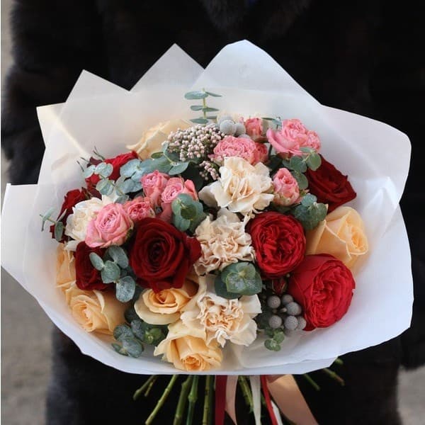 Букет "Осенняя тайна" — фото 1 — купить в Краснодаре