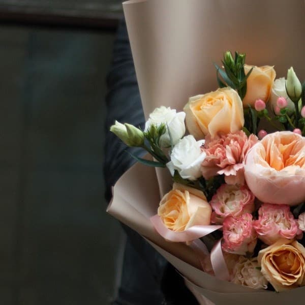 Букет "Peach mood" — фото 2 — купить в Краснодаре — фото 2