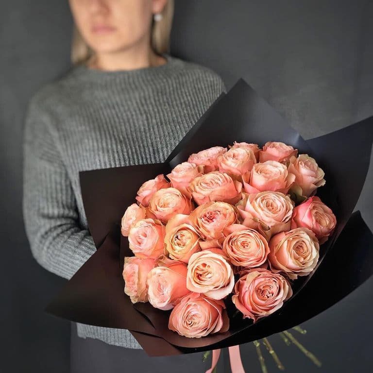 Букет Пионовидных роз Кахала — купить в Ростове-на-Дону