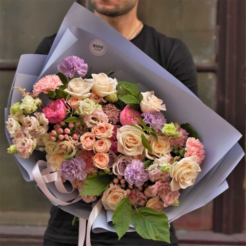 Букет "Purple mood" — купить в Волгограде