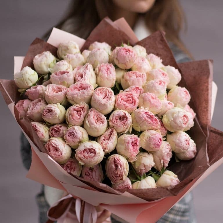 Букет "Розовый шик" — фото 1 — купить в Волгограде