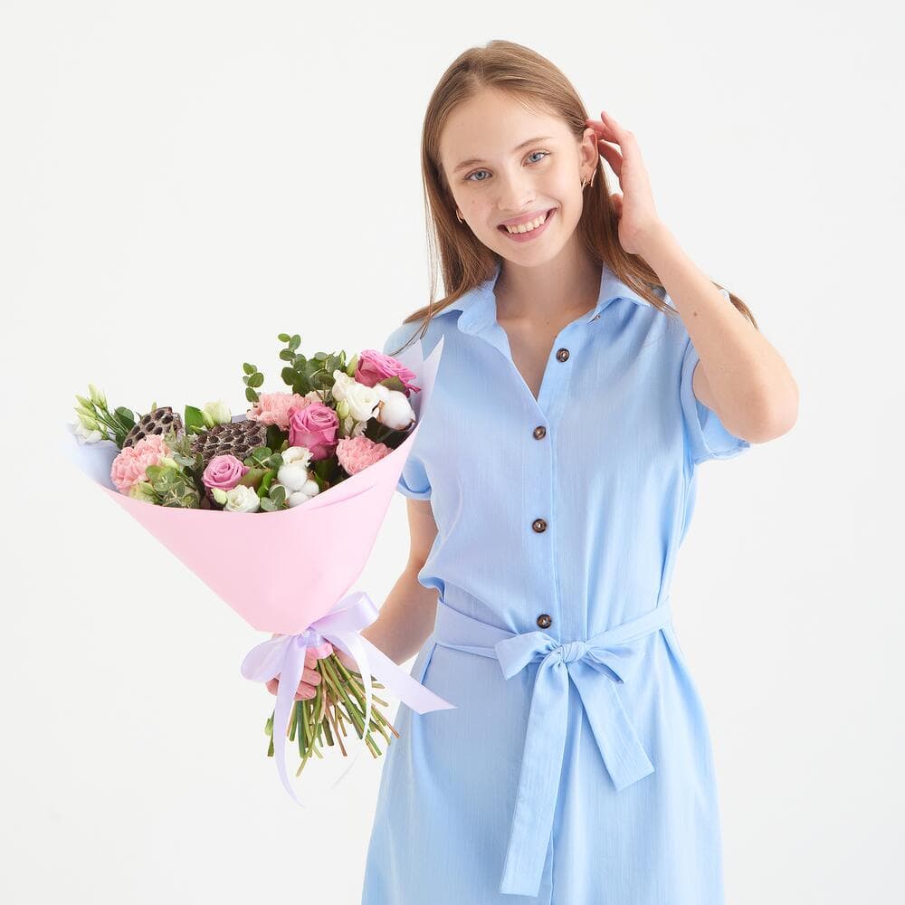 Букет с лотосом — фото 5 — купить в Волгограде — фото 5