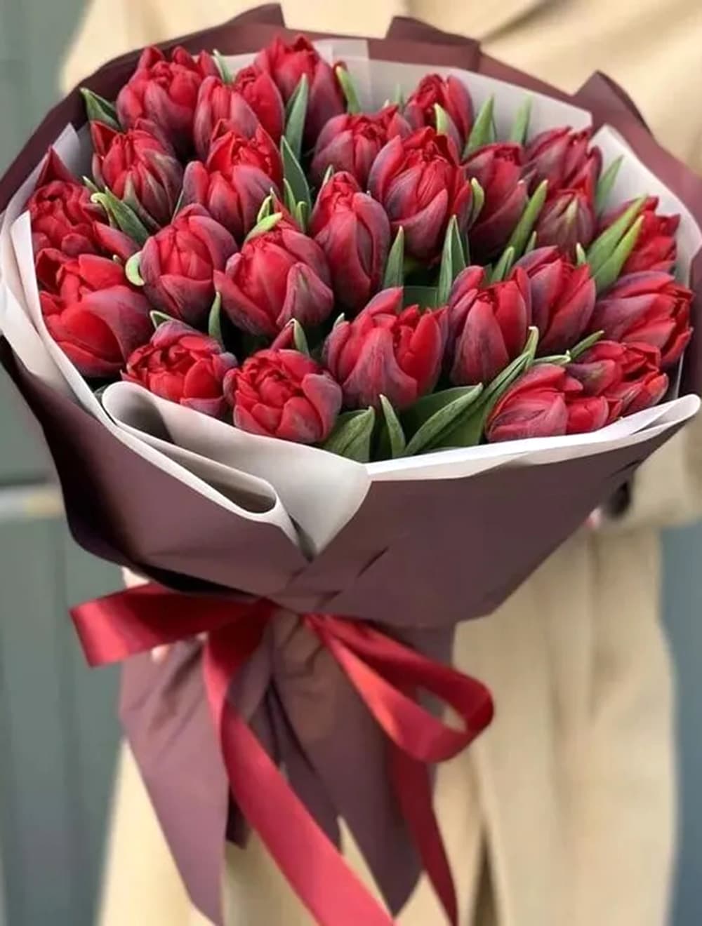 Букет "Симфония тюльпанов"