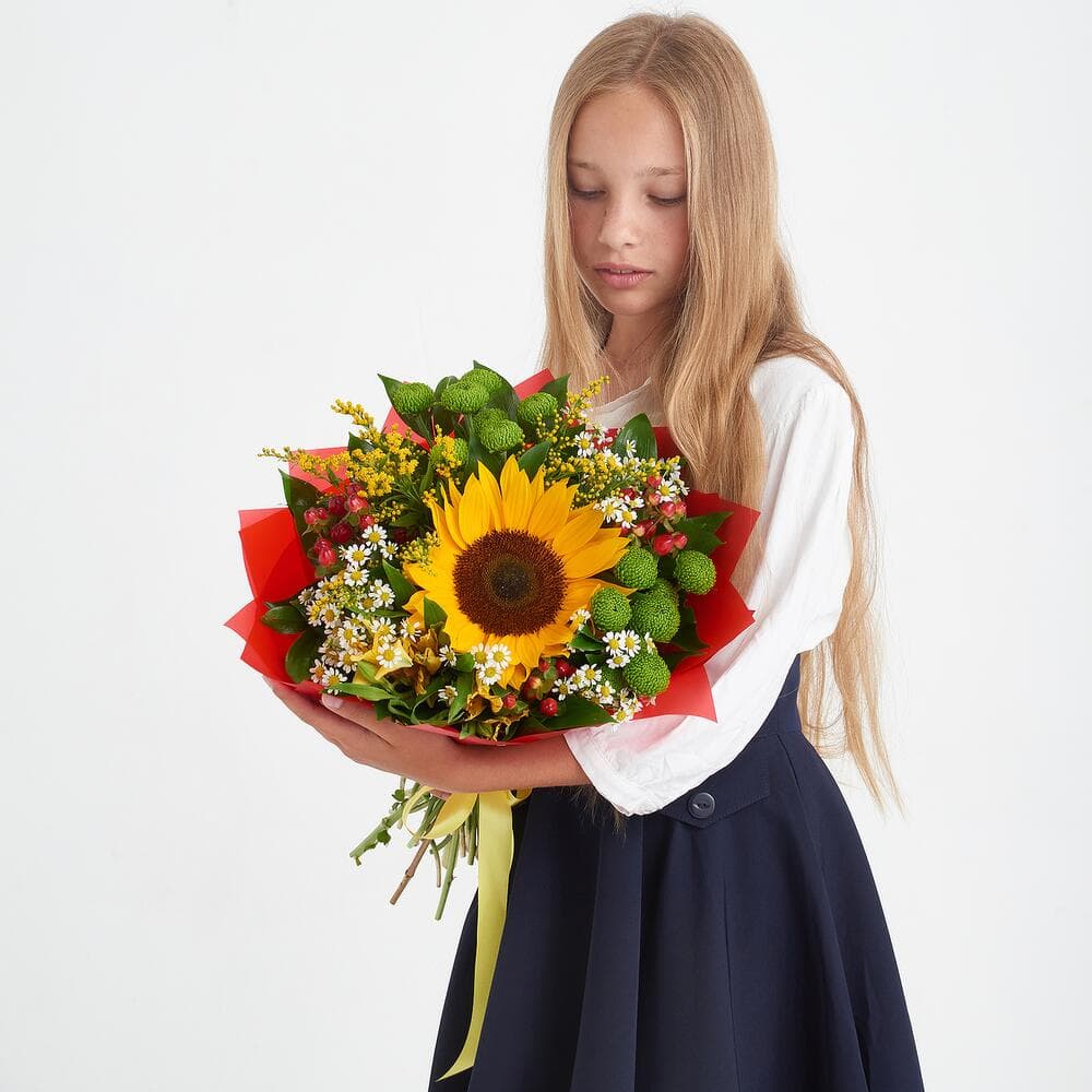 Букет учителю №11 — фото 1 — купить в Волгограде