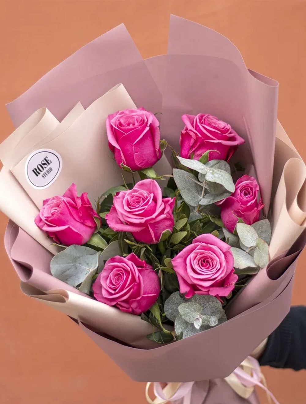 Букет "Я люблю тебя" (цвет на выбор) — купить в Ростове-на-Дону