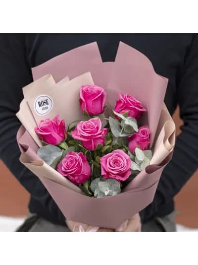 Букет "Я люблю тебя" (цвет на выбор) — купить в Ростове-на-Дону — фото 2