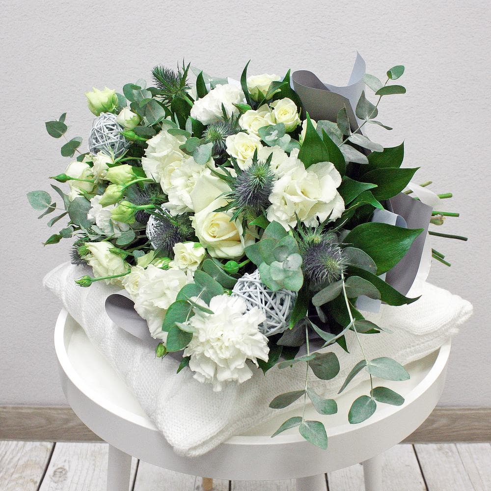 Букет Зеленый микс — фото 3 — купить в Краснодаре — фото 3