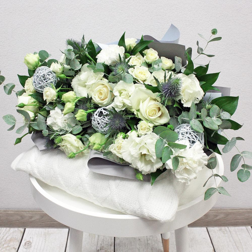 Букет Зеленый микс — фото 4 — купить в Волгограде — фото 4