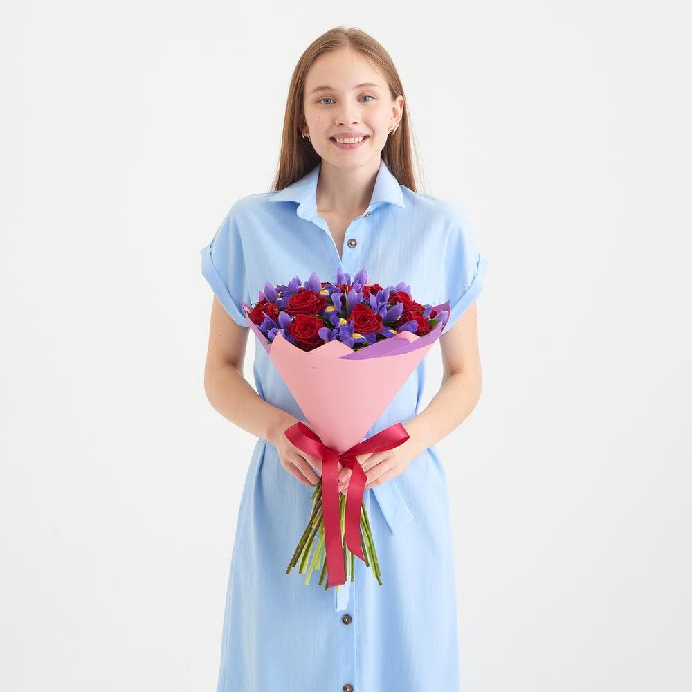 Букет Зимняя вишня — фото 5 — купить в Волгограде — фото 5