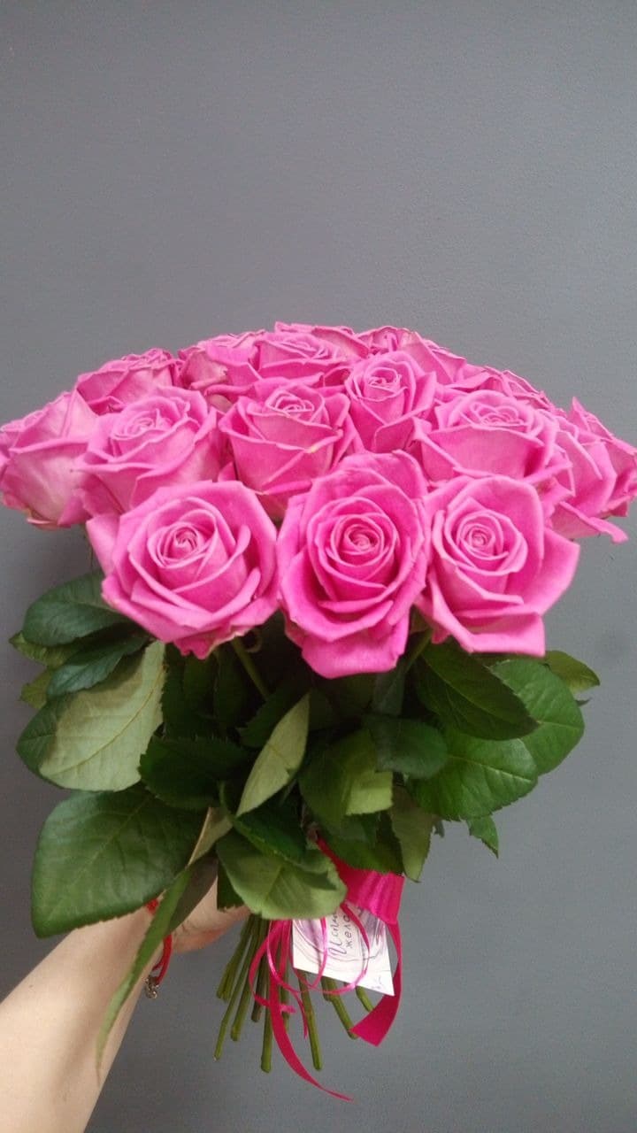 "Elegance" из розовых роз — купить в Краснодаре — фото 2