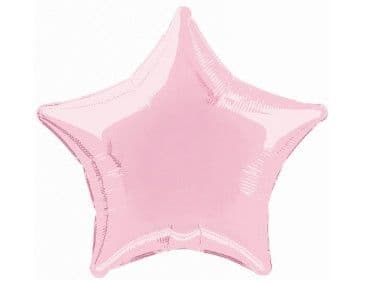 Фольгированный шар-звезда "Rose"