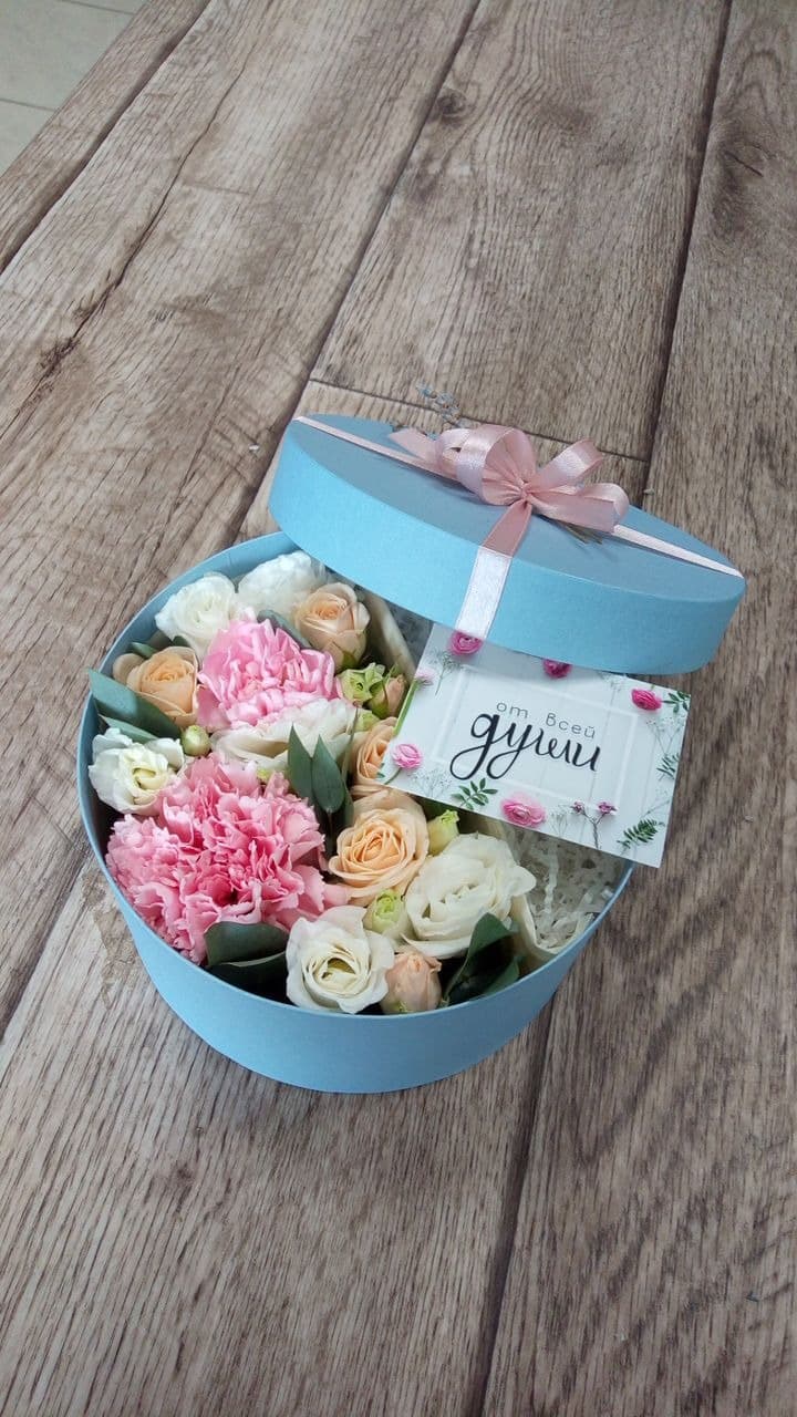 Коробка с макарунами "Bonjours" — купить в Краснодаре — фото 3