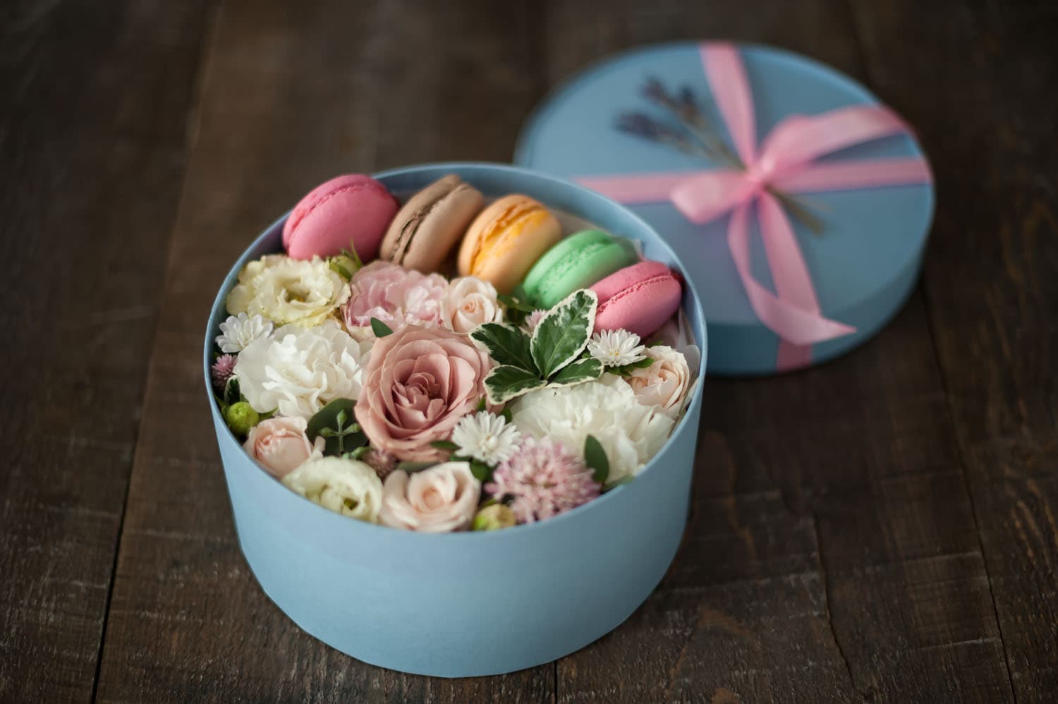 Коробка с макарунами "Бонжур" — купить в Ростове-на-Дону — фото 2